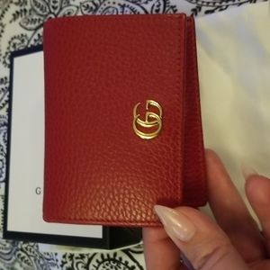 GUCCI Leatber Card Case Wallet